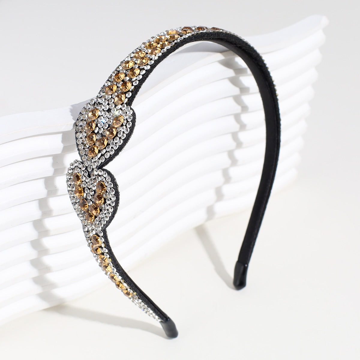 Diadema De Corazón De Diamantes De Imitación al por mayor